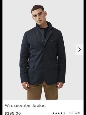 Winscombe Jacket - Men's Navy Jacket
